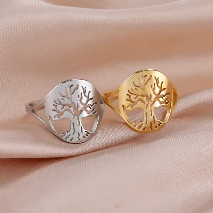 Skyrim – bague arbre de vie pour femmes