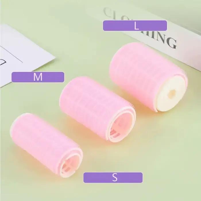 Bigoudis auto-adhésifs sans chaleur pour cheveux, boucles sans chaleur, boucles de volume pour franges, boucles auto-adhésives pour coiffure facile, outil de coiffage DIY