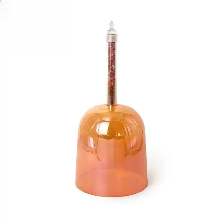 Bol chantant en cristal, bol sonore portatif pour Yoga, Relaxation, méditation, guérison sonore, décompression, Instrument de Percussion