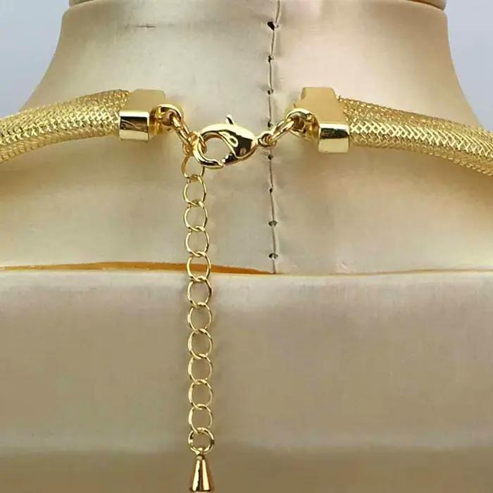 Ensembles de bijoux de mode africains pour femmes, bijoux brésiliens légers, FHK17179, nouveau, 2024