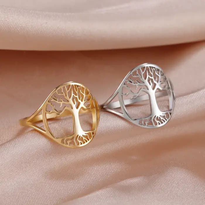 Skyrim – bague arbre de vie pour femmes