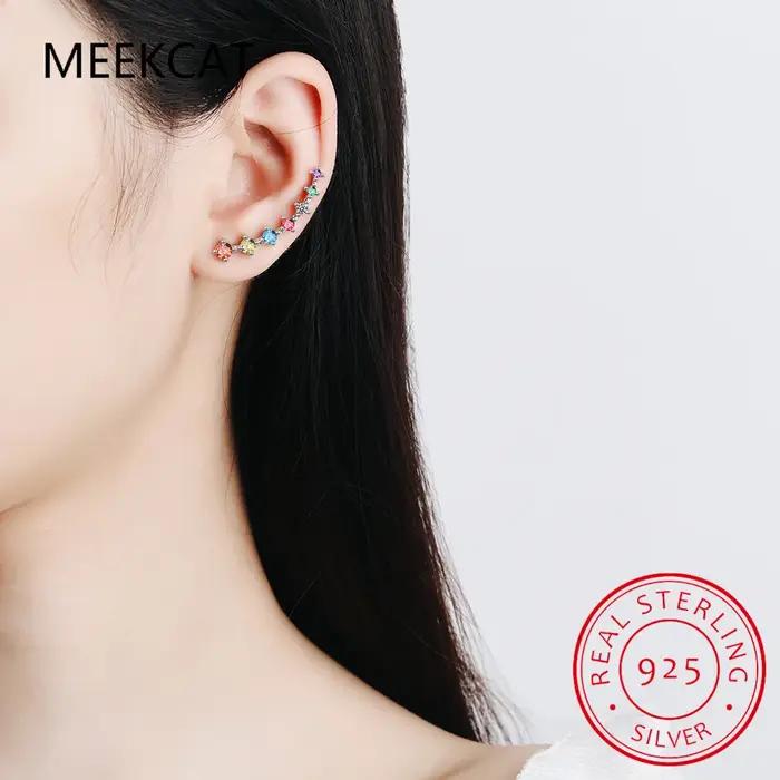 Boucle d'oreille Moissanite Full D pour femmes