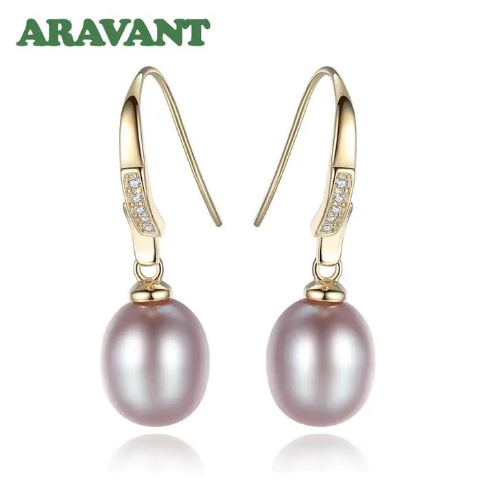 Boucles d'oreilles sulfen argent 925 et or 18K modernes pour femmes occasions spéciales mariage anniversaire fiançailles cadeau de Noël