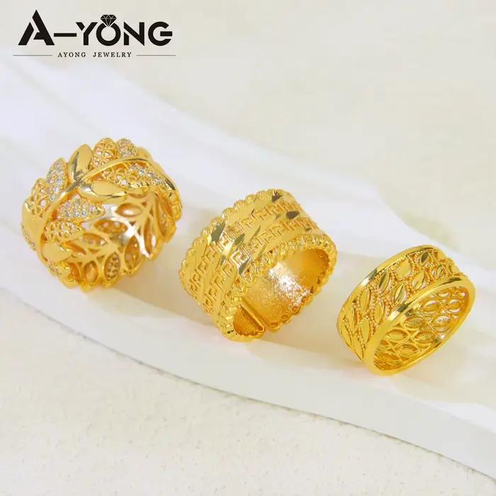 Ensemble de bijoux de mariage de luxe algérie, plaqué or 21 carats, mode arabe, feuille de zircone, bracelets, bagues Oman pour femmes, bijoux de mariage
