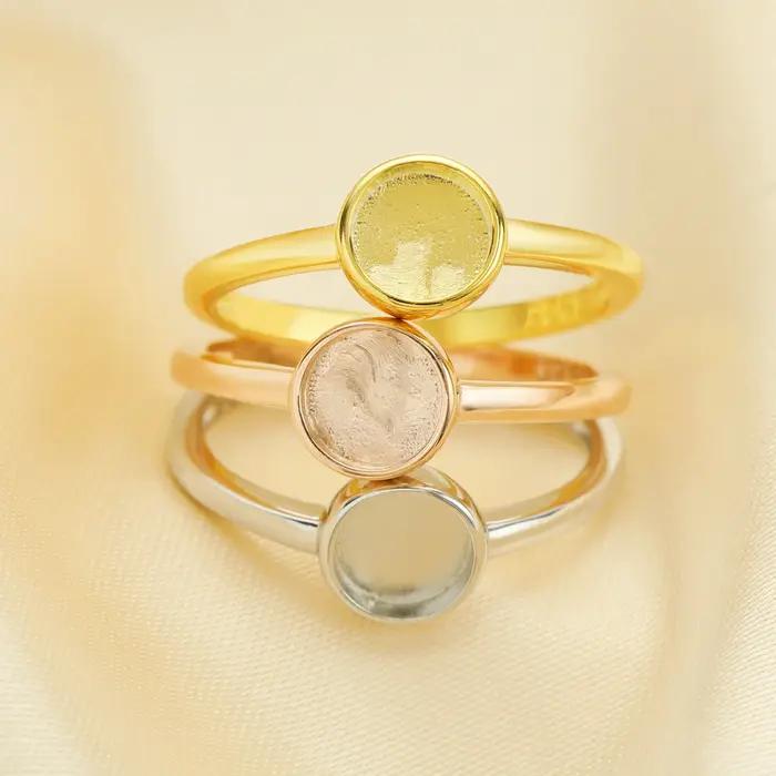 Bague en résine 6MM ronde pour la conservation du lait maternel