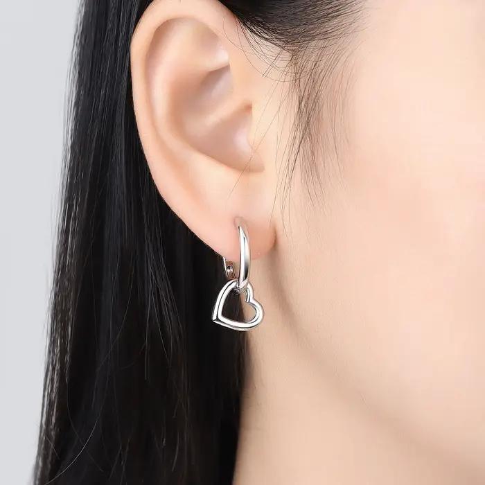 MISEFF – boucles d'oreilles en argent Sterling S925