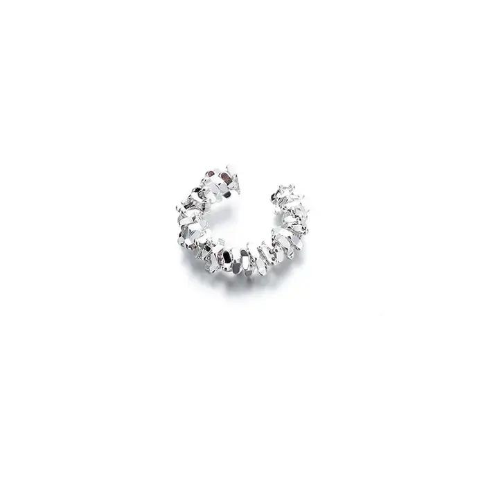 Boucles d'oreilles à Clip étoile irrégulière pour femmes
