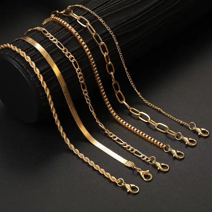 LATS – ensemble de bracelets couleur or pour femmes