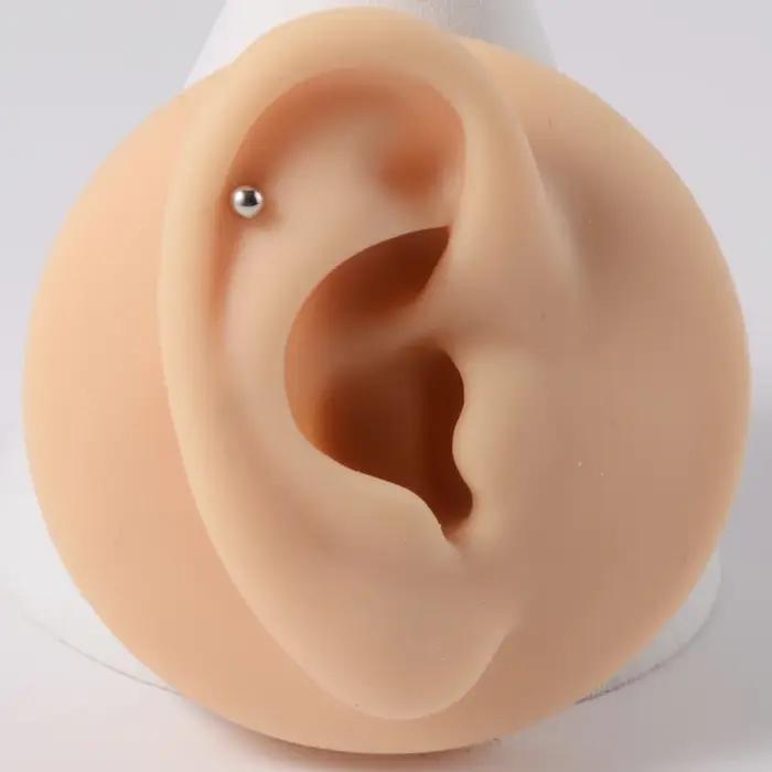 20/5 PIÈCES Piercing en acier chirurgical à tige ultra-courte