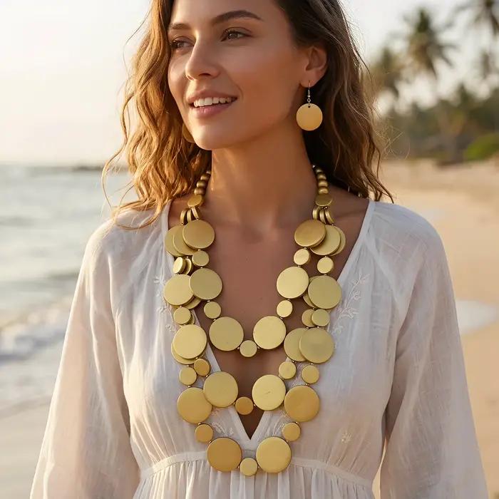 Ensemble de bijoux pour vacances d'été à la plage