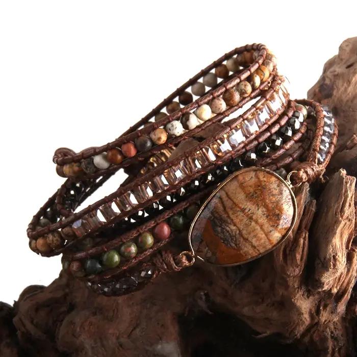 Bracelet de perles Boho fait à la main