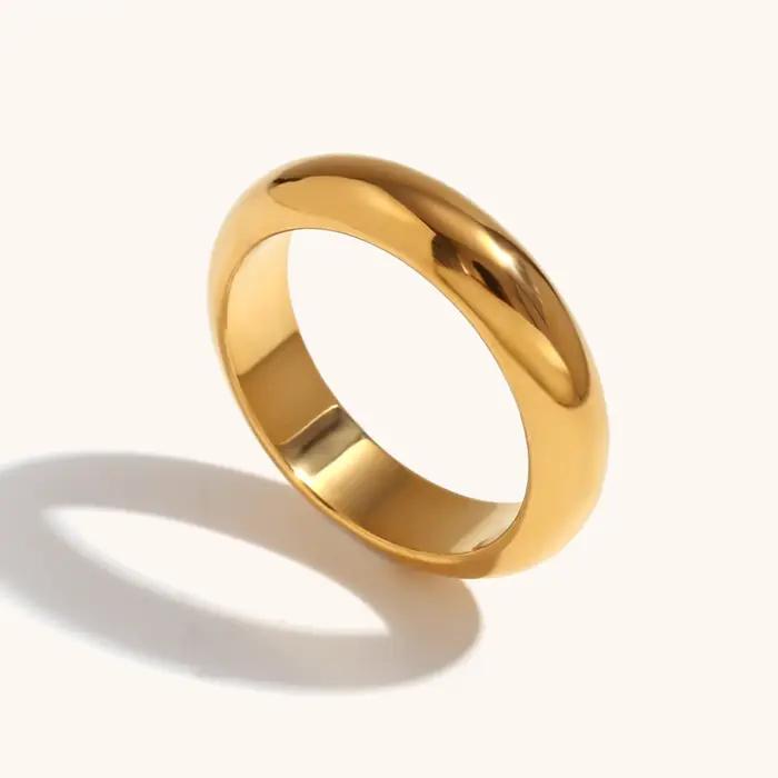 Bague en acier inoxydable 316L La.Muses élégante pour femmes parties occasions spéciales