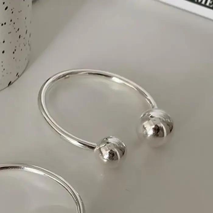 Bracelet Foxanry Minimaliste à la Mode Plaqué Argent avec Zircone Cubique Cadeau d'Anniversaire et Occasions Spéciales Femme