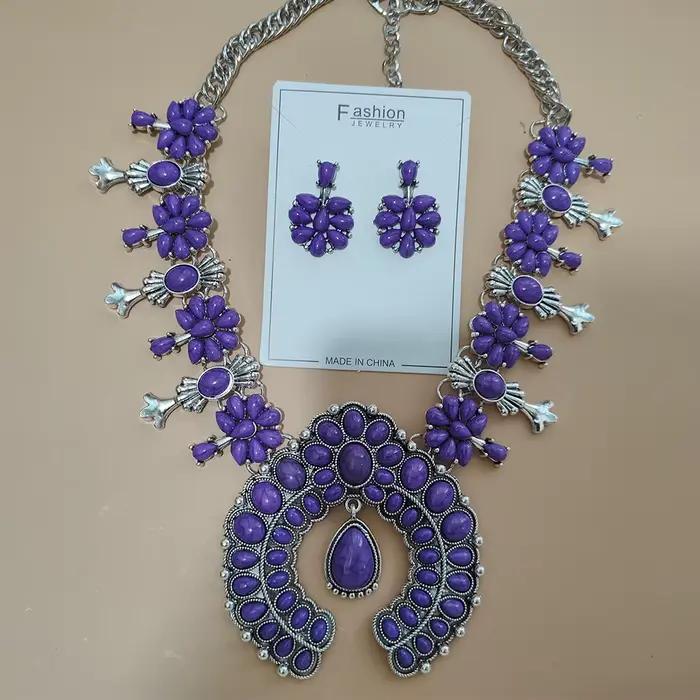 Navajo – ensemble de bijoux indiens pour femmes