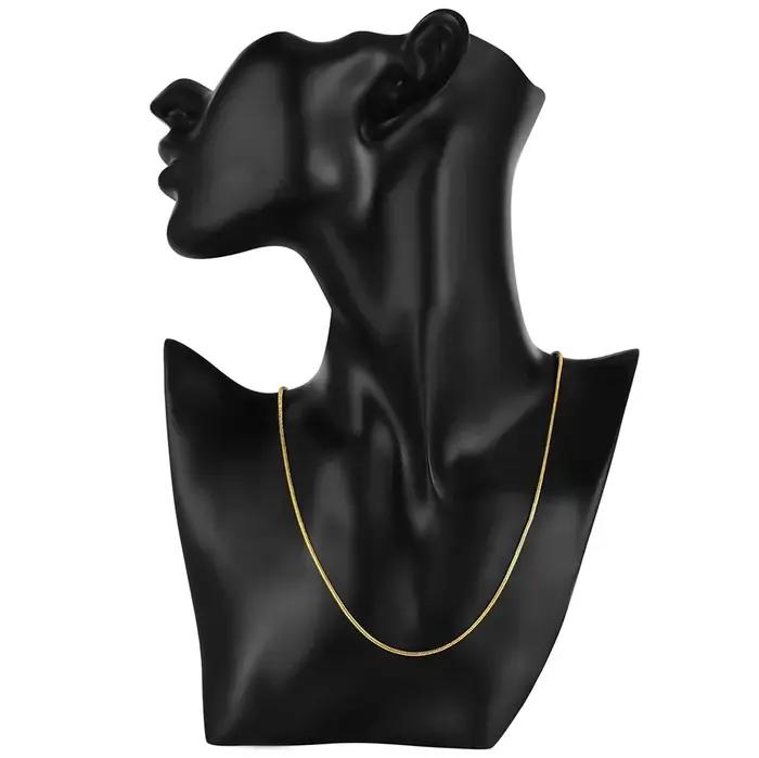 ALIZERO – colliers chaîne serpent en or 18 carats