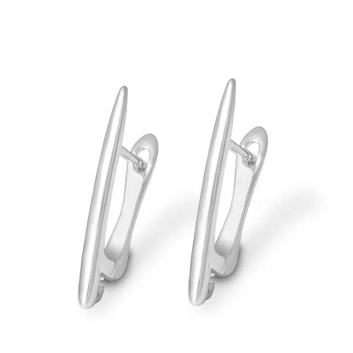 Crochets de boucle d'oreille anti-allergiques plaqués or 18 carats et rhodium pour femmes