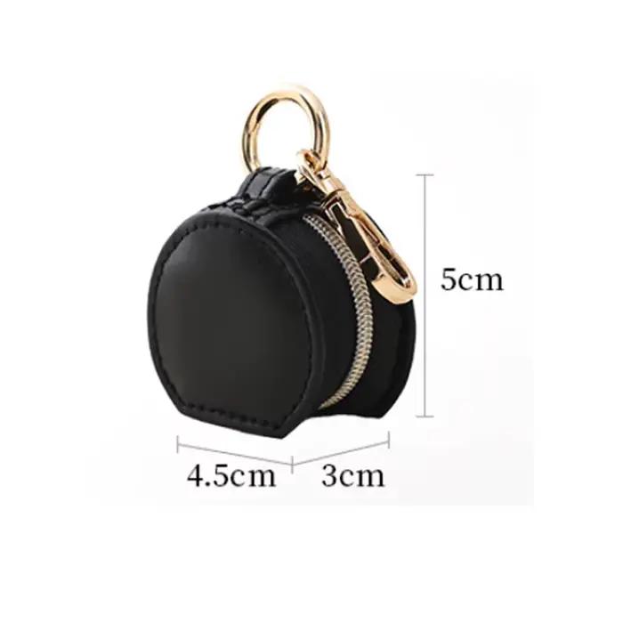 Boîte de rangement de bijoux, Mini boîte de rangement de bijoux Portable, bonne qualité, organisateur d'anneaux de boucles d'oreilles, sac étanche en cuir PU pour voyage