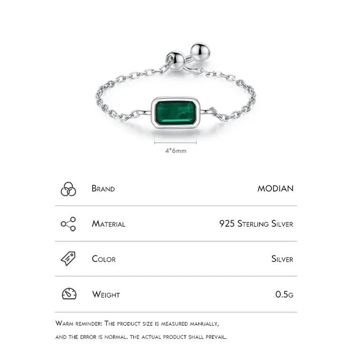 MODIAN – bague Vintage en argent Sterling 925 authentique pour femmes
