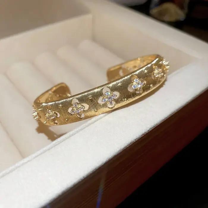 LENNIK Bracelet papillon simple et de niche pour femme