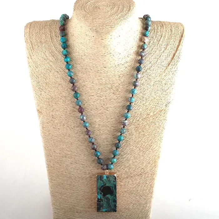 RH Fashion – collier bohème en pierres naturelles