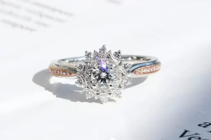 Bagues de couleur en argent regardé 925 pour femmes, bijoux en diamant naturel de 2 carats, alliances, pierres précieuses pures