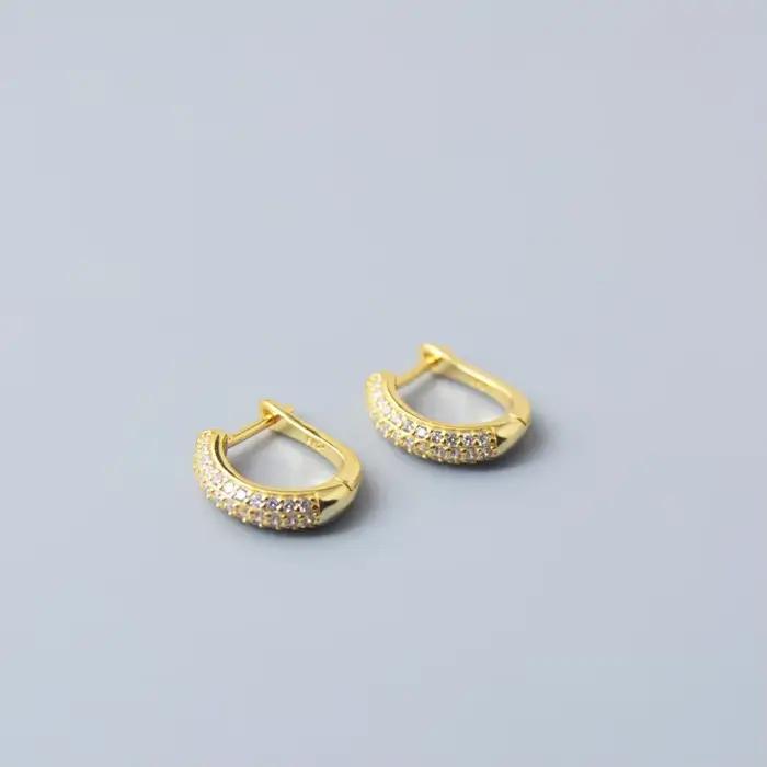 Boucles d'oreilles en argent sterling 925