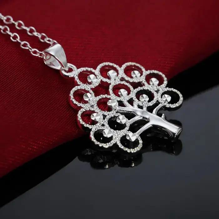 Collier en argent sterling 925 pour femmes