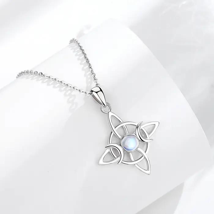 Collier Eudora Nudo de Bruja en argent 925