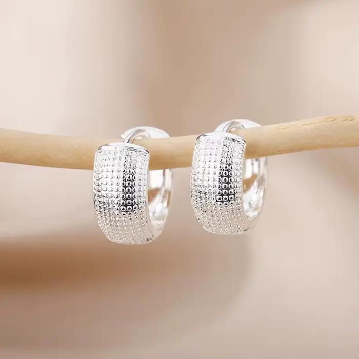 Petites boucles d'oreilles couleur or pour femmes, en acier inoxydable, couleur argent, tendance, Piercing, bijoux cadeau pendientes mujer, 2024