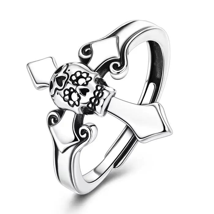 Bague circulaire éternelle en argent Sterling 925 pour femmes et filles