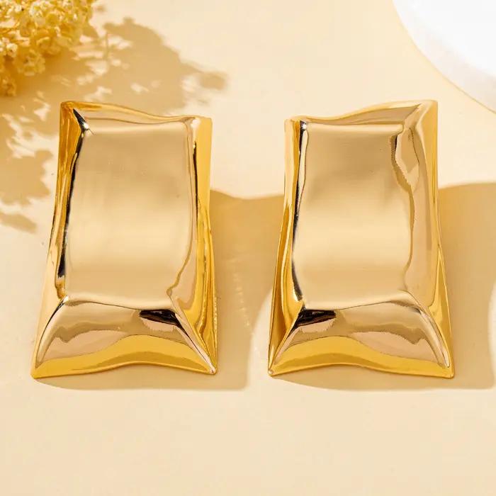 Une paire de boucles d'oreilles à la mode pour femmes