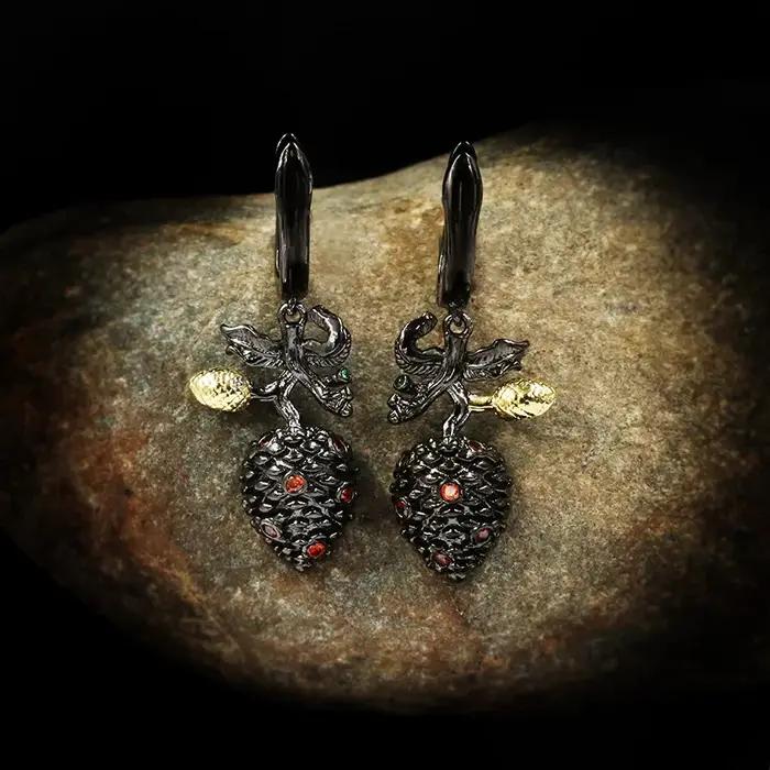 Boucles d'oreilles en argent 925