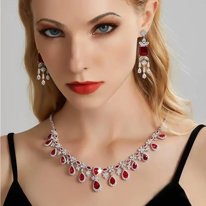 Collier adrenNecklace de laboratoire de luxe pour femme