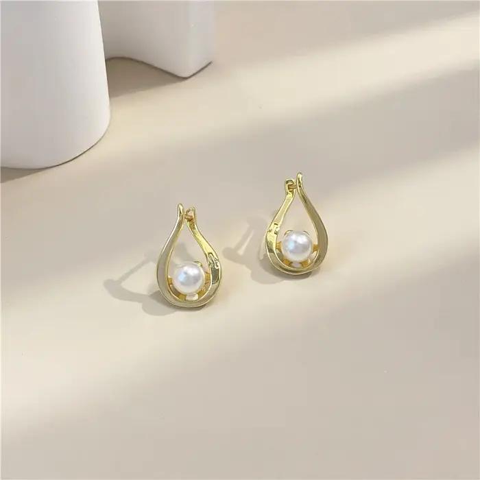 Boucles d'oreilles en argent regardé 925 pour femme
