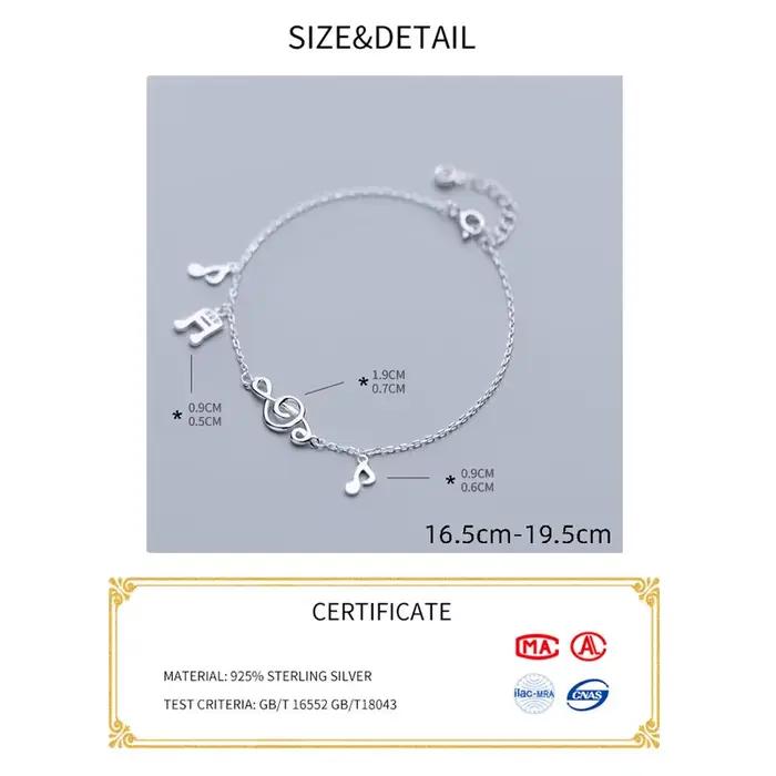 La Monada-Bracelet en Argent Fin 925 pour Femme