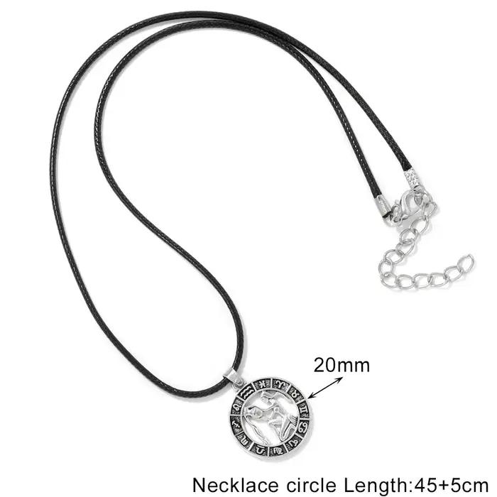 Collier pendentif 12 Horoscope pour femmes et hommes