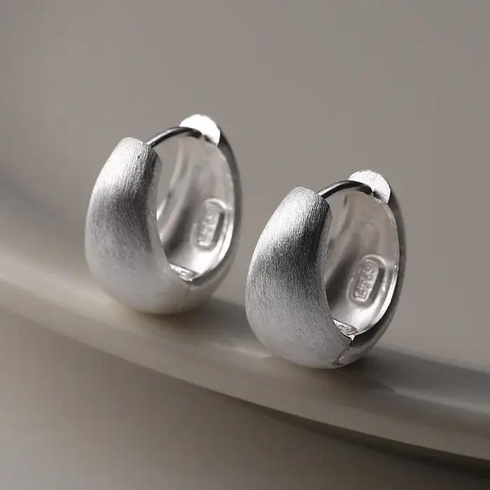 BF CLUB – boucles d'oreilles Vintage en argent Sterling 925 pour femmes