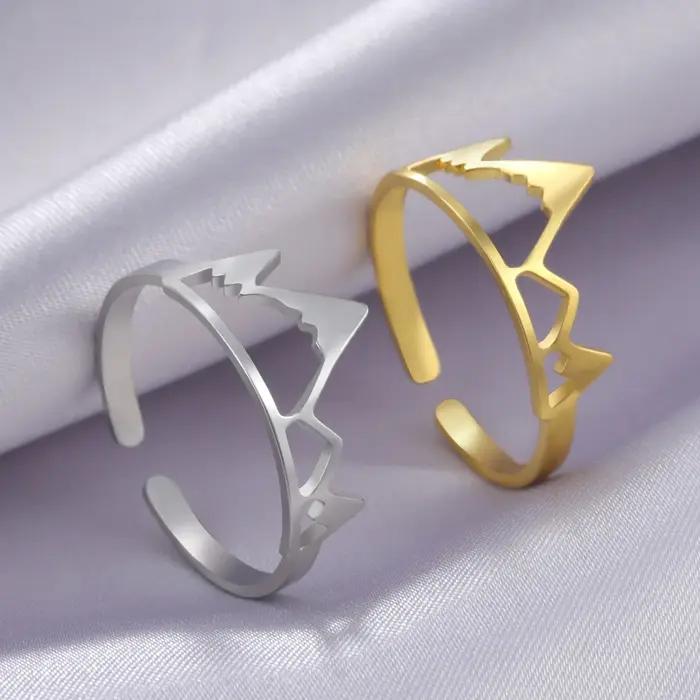 Skyrim – bague de montagne de neige pour femme