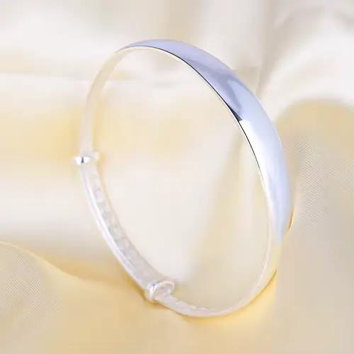 Bracelet rond en argent 925