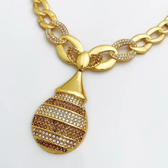 Parures de bijoux élégantes pour femmes de Dubaï