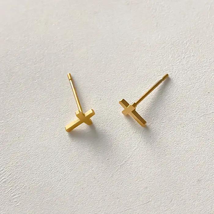 EManco – boucles d'oreilles à clous en acier inoxydable