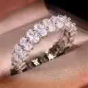 Bague ovale en argent Sterling 925 pour femmes, Zircon Original, à la mode, cadeau de fiançailles, d