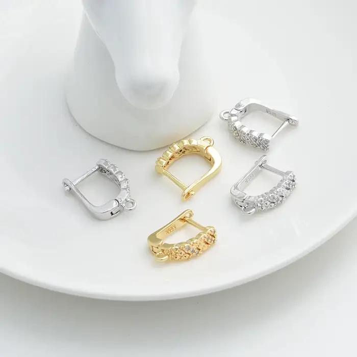 Crochets de boucle d'oreille pendants faits à la main pour femmes, accessoires de boucle d'oreille, marquage de bijoux, bricolage, mode, exécutif
