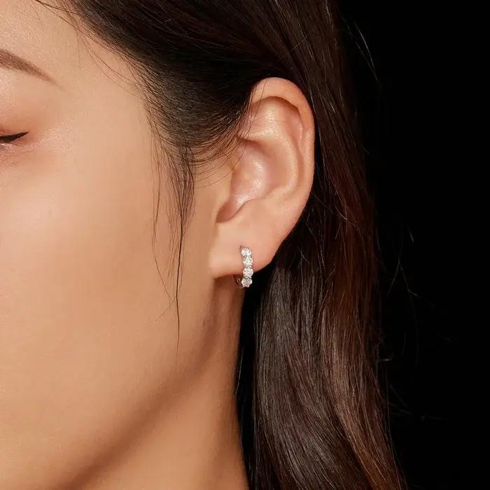 Bamoer – boucles d'oreilles en argent Sterling 925 pour femmes
