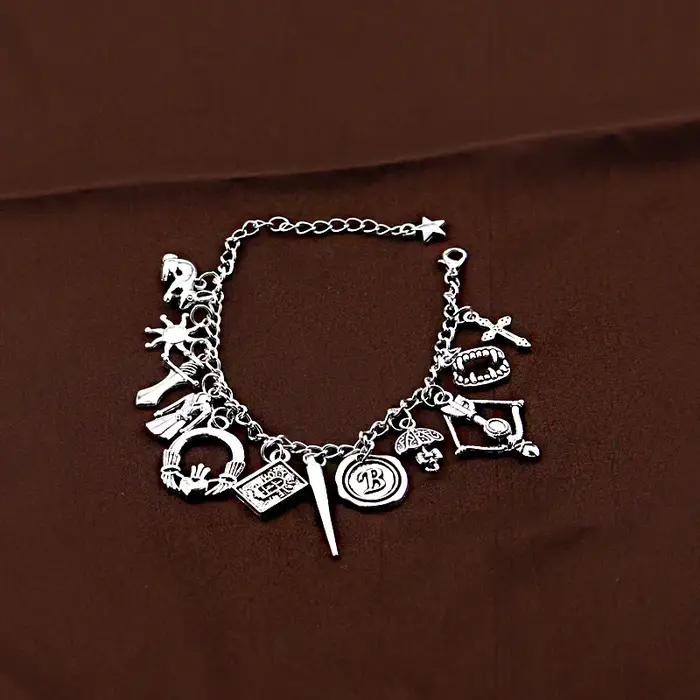 Bracelet à Breloques en Alliage pour Femme et Homme
