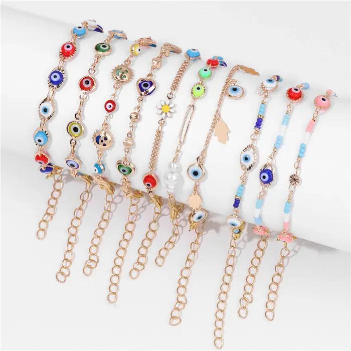 Bracelet à breloques main de Fatima pour femmes
