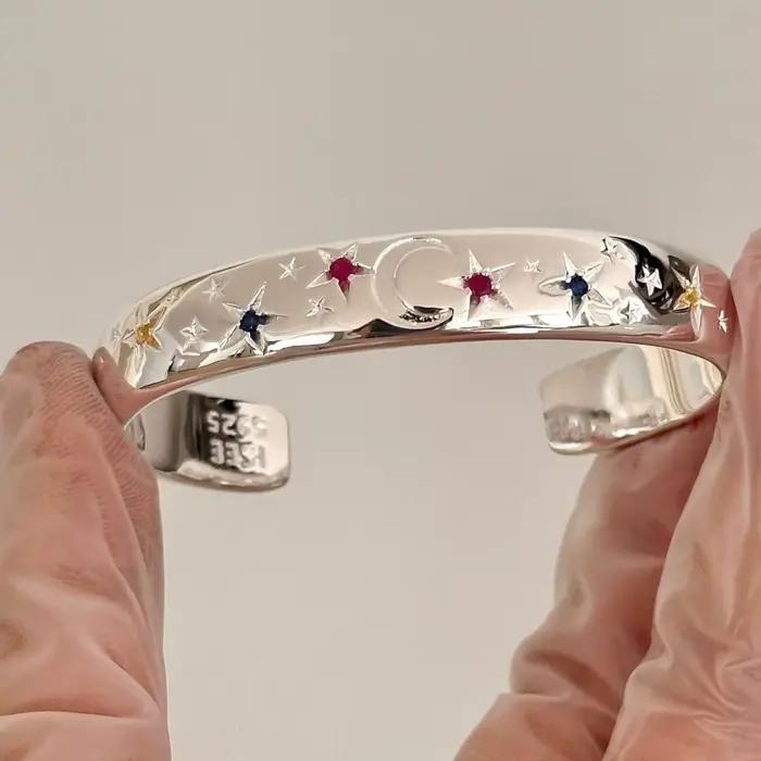 Bracelet ouvert étoile Bracelets ouverts faits à la main