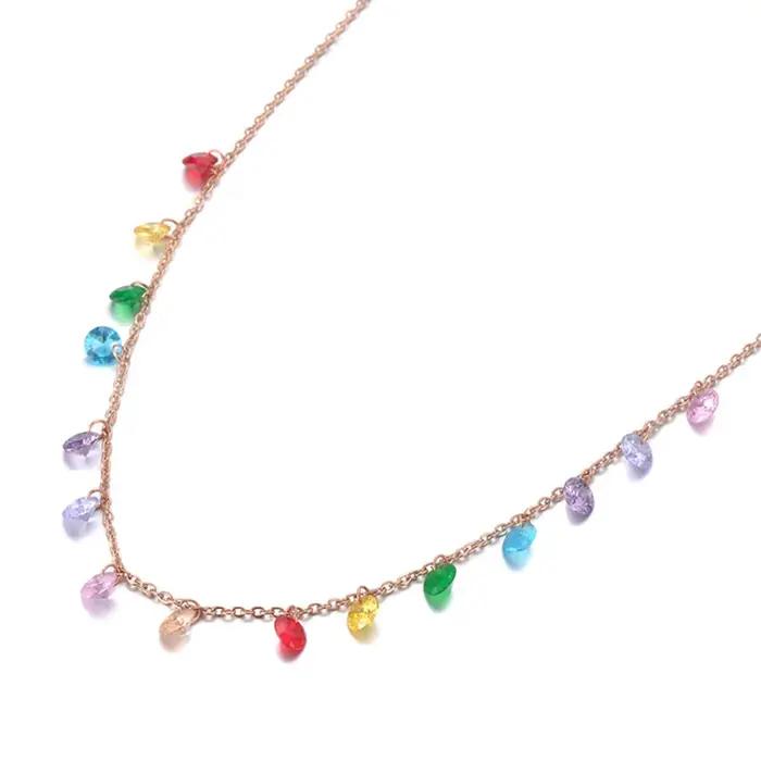 Lokaer-Ensemble de bijoux de plage en acier inoxydable pour femmes et filles