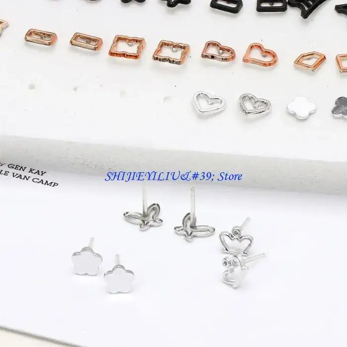 Boucles d'oreilles noël hypoallergéniques E21F