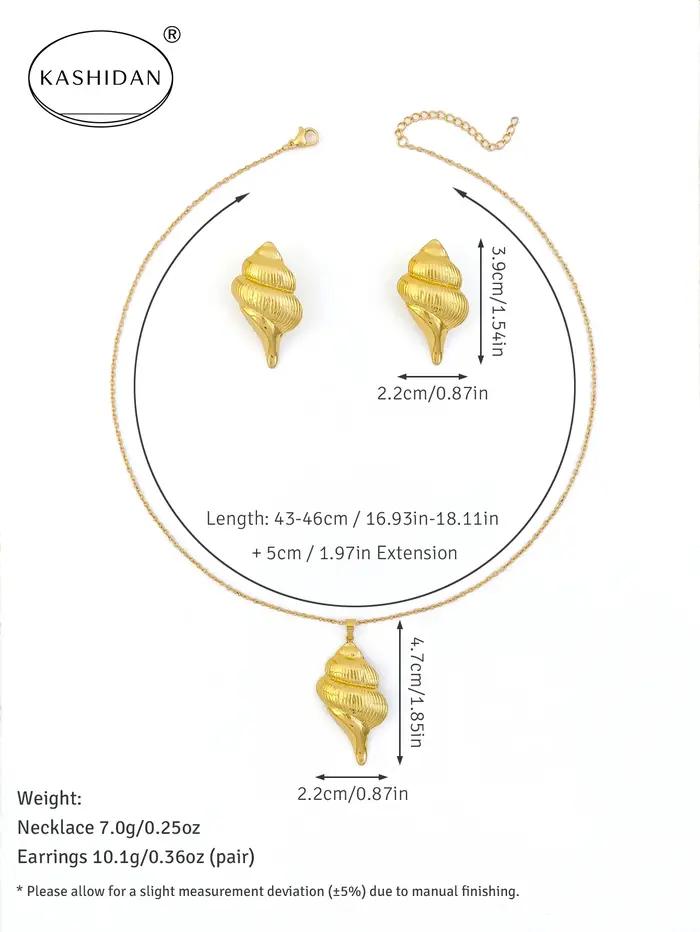 Ensemble de bijoux en acier inoxydable tendance pour femmes
